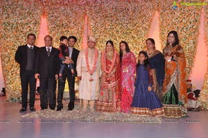 Kanika Ankush Wedding Reception