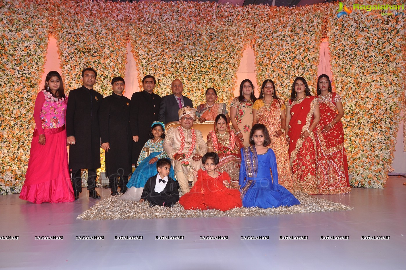 Kanika-Ankush Wedding Reception at N Convention, Hyderabad