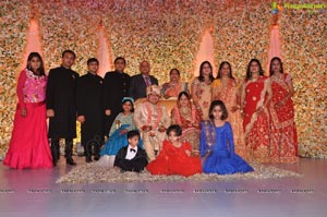 Kanika Ankush Wedding Reception