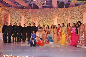 Kanika Ankush Wedding Reception