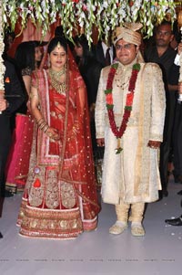 Kanika Ankush Wedding Reception