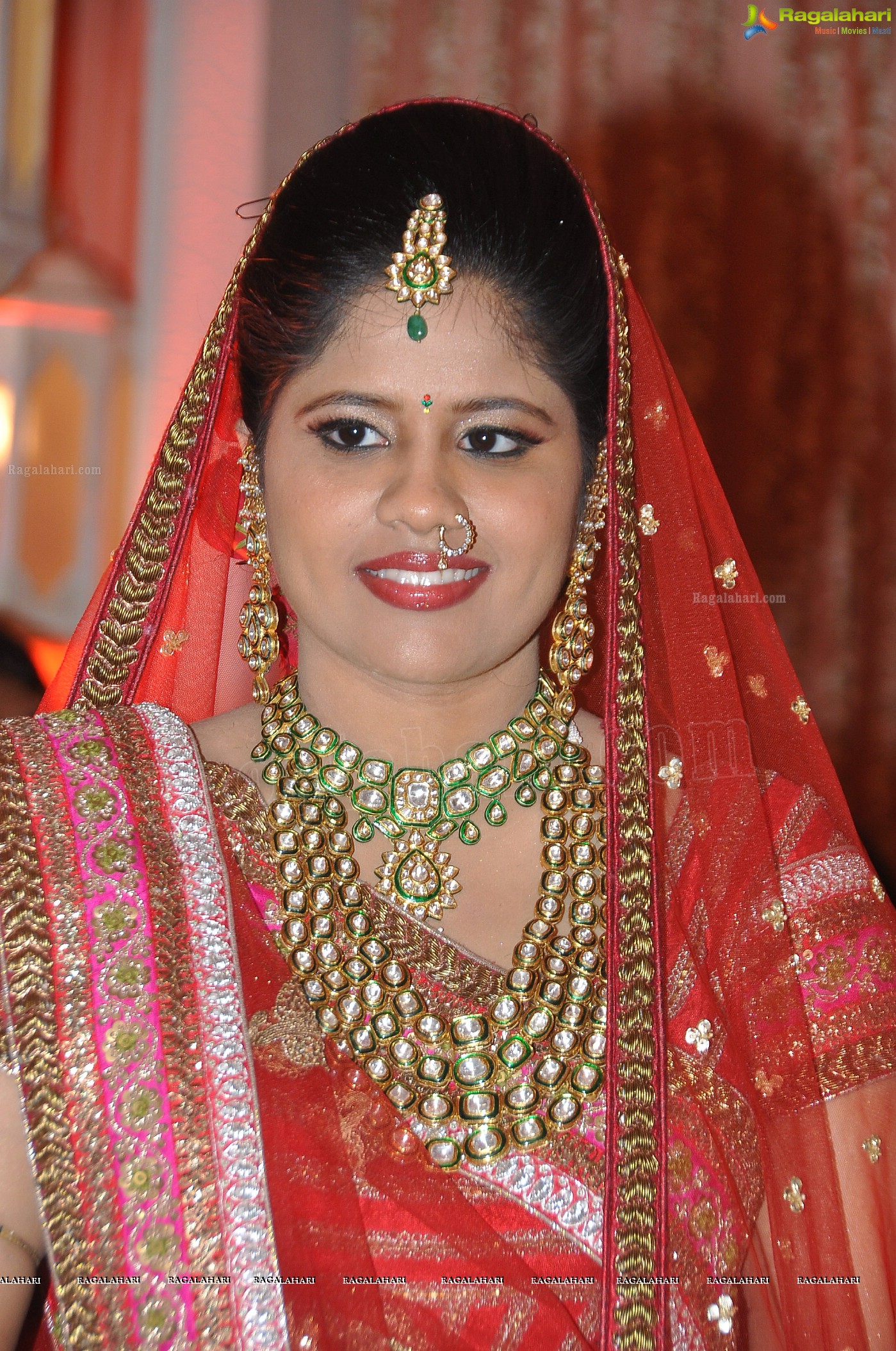 Kanika-Ankush Wedding Reception at N Convention, Hyderabad