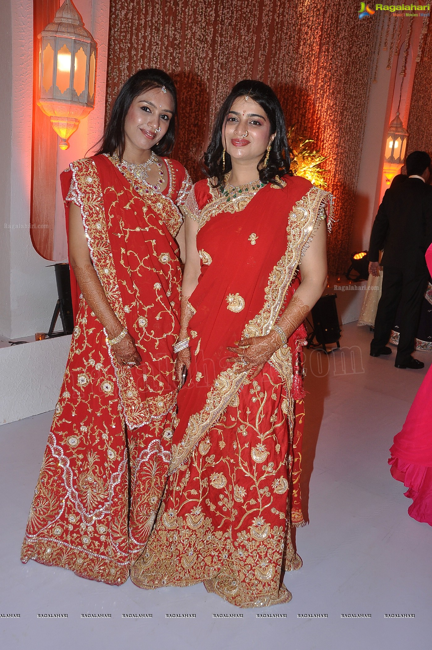 Kanika-Ankush Wedding Reception at N Convention, Hyderabad