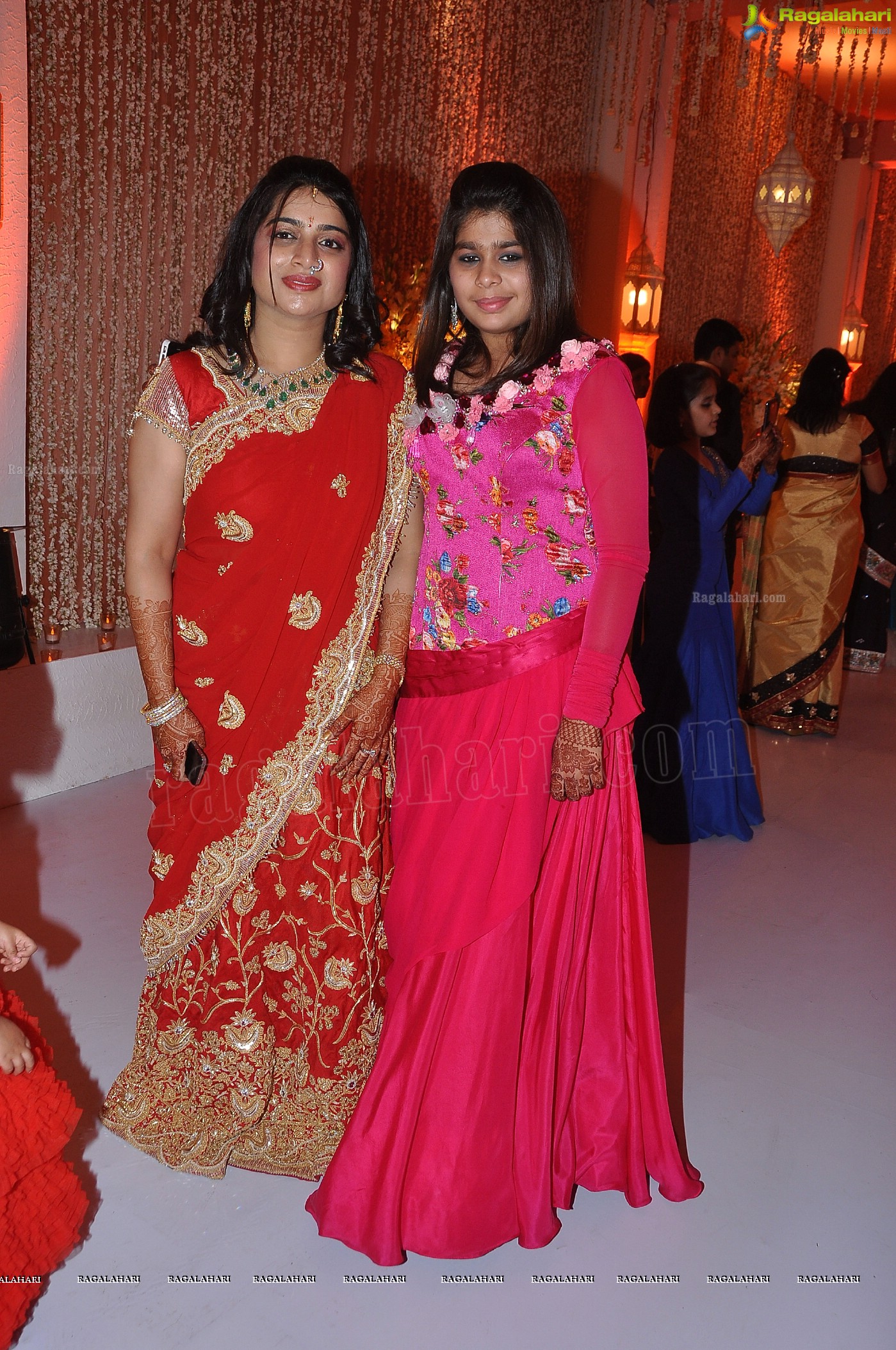 Kanika-Ankush Wedding Reception at N Convention, Hyderabad