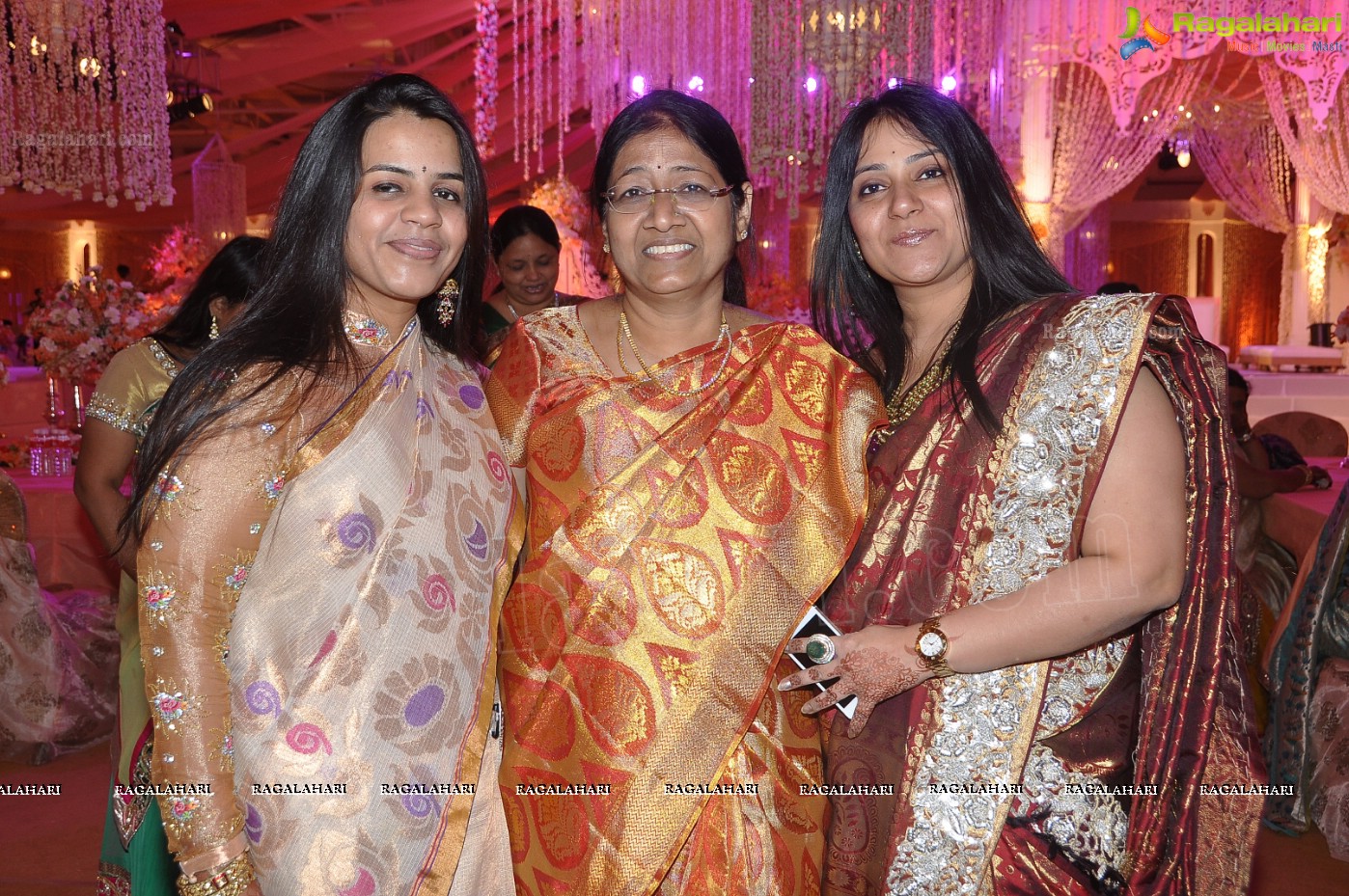 Kanika-Ankush Wedding Reception at N Convention, Hyderabad