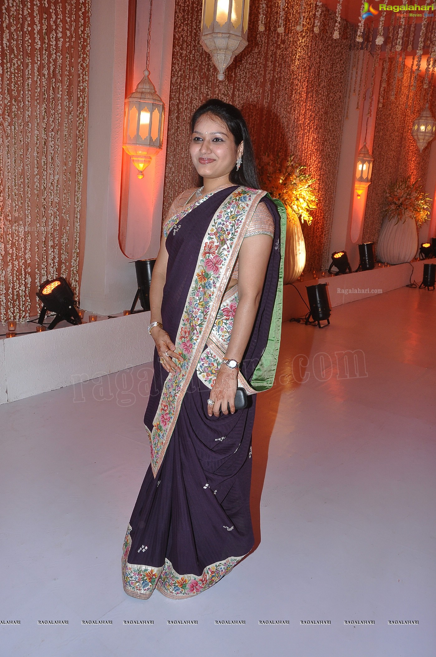 Kanika-Ankush Wedding Reception at N Convention, Hyderabad