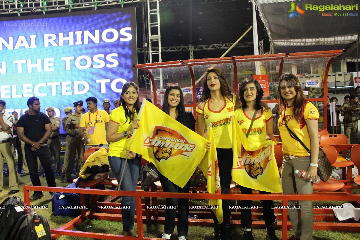 CCL 3: Chennai Rhinos Vs Bhojpuri Dabangs Match (Set 2)