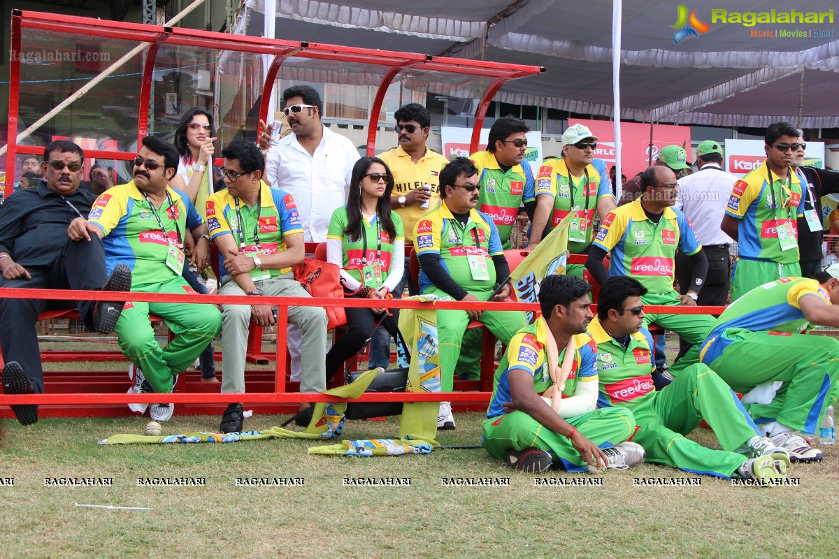 CCL 3: Kerala Strikers Vs Bhojpuri Dabanggs Match (Set 3)