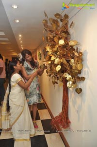 L Saraswathi Paintings at Muse Art Gallery