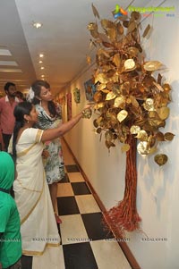 L Saraswathi Paintings at Muse Art Gallery