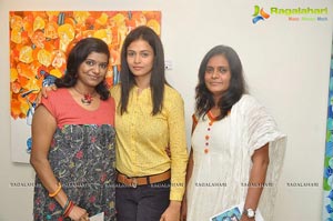 L Saraswathi Paintings at Muse Art Gallery