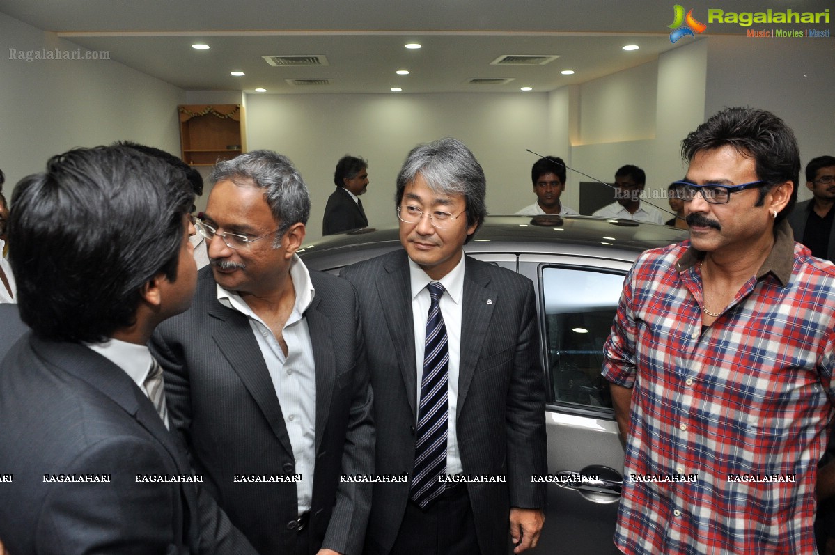 Venkatesh launches Lakshmi Nissan, Hyderabad