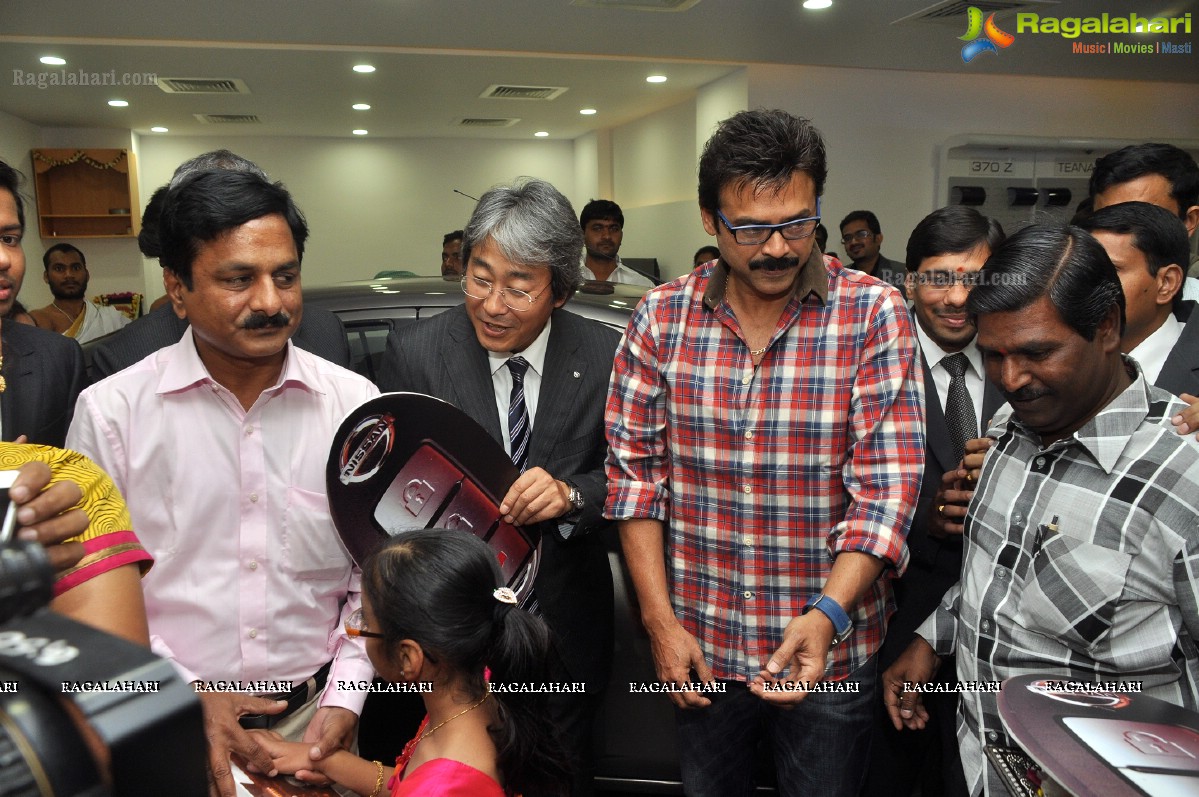 Venkatesh launches Lakshmi Nissan, Hyderabad