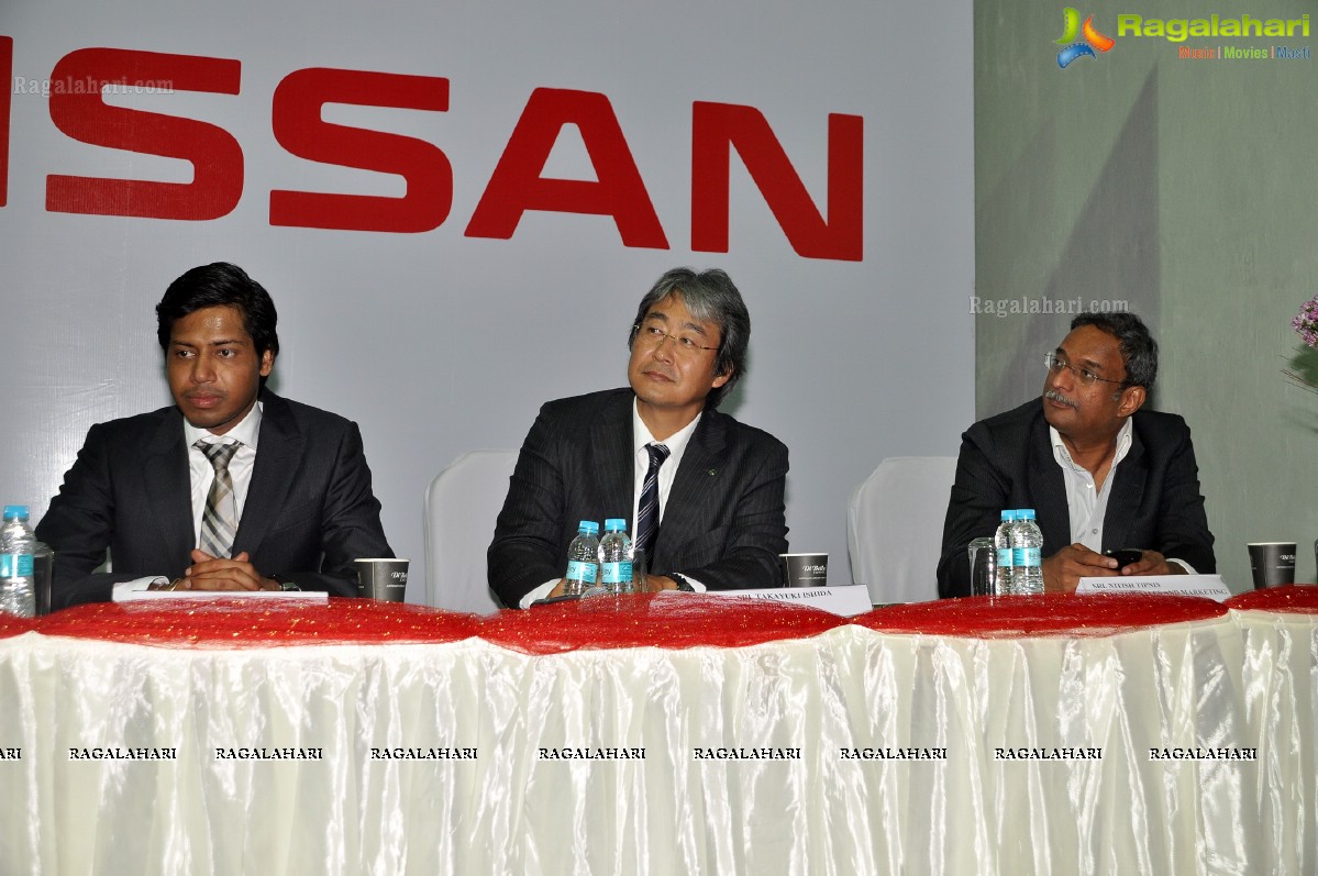 Venkatesh launches Lakshmi Nissan, Hyderabad