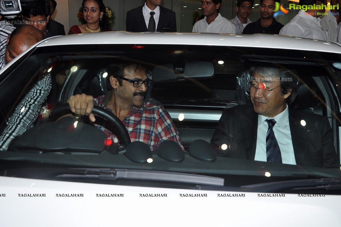 Venkatesh launches Lakshmi Nissan, Hyderabad