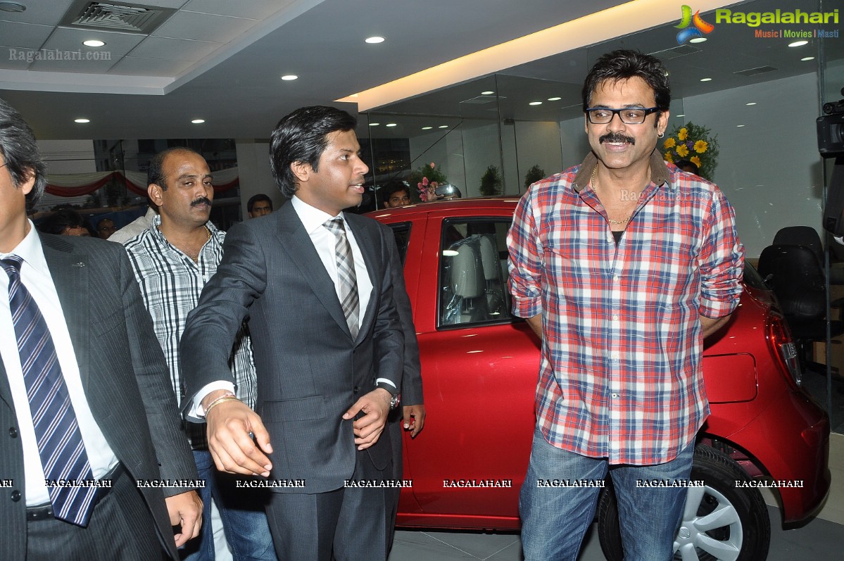 Venkatesh launches Lakshmi Nissan, Hyderabad