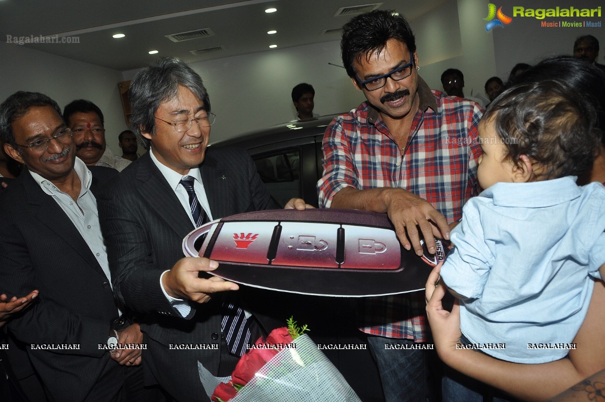 Venkatesh launches Lakshmi Nissan, Hyderabad