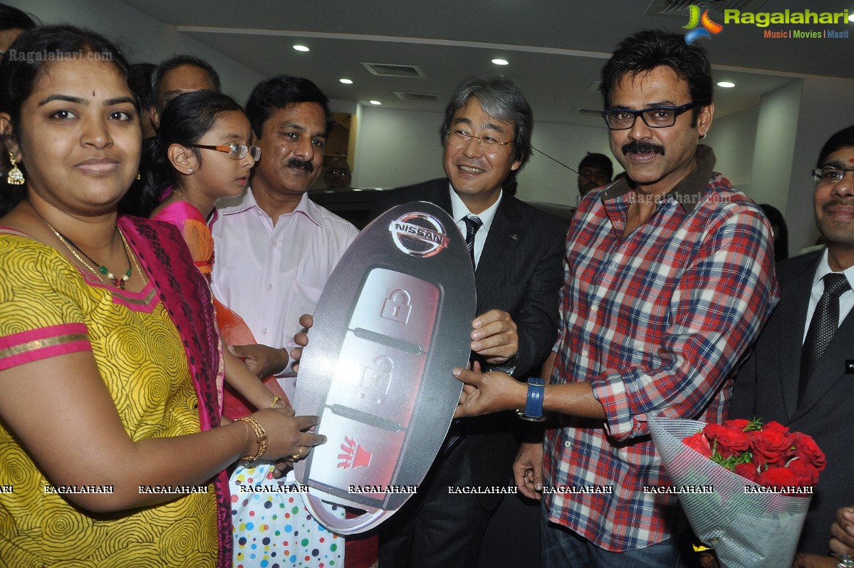 Venkatesh launches Lakshmi Nissan, Hyderabad