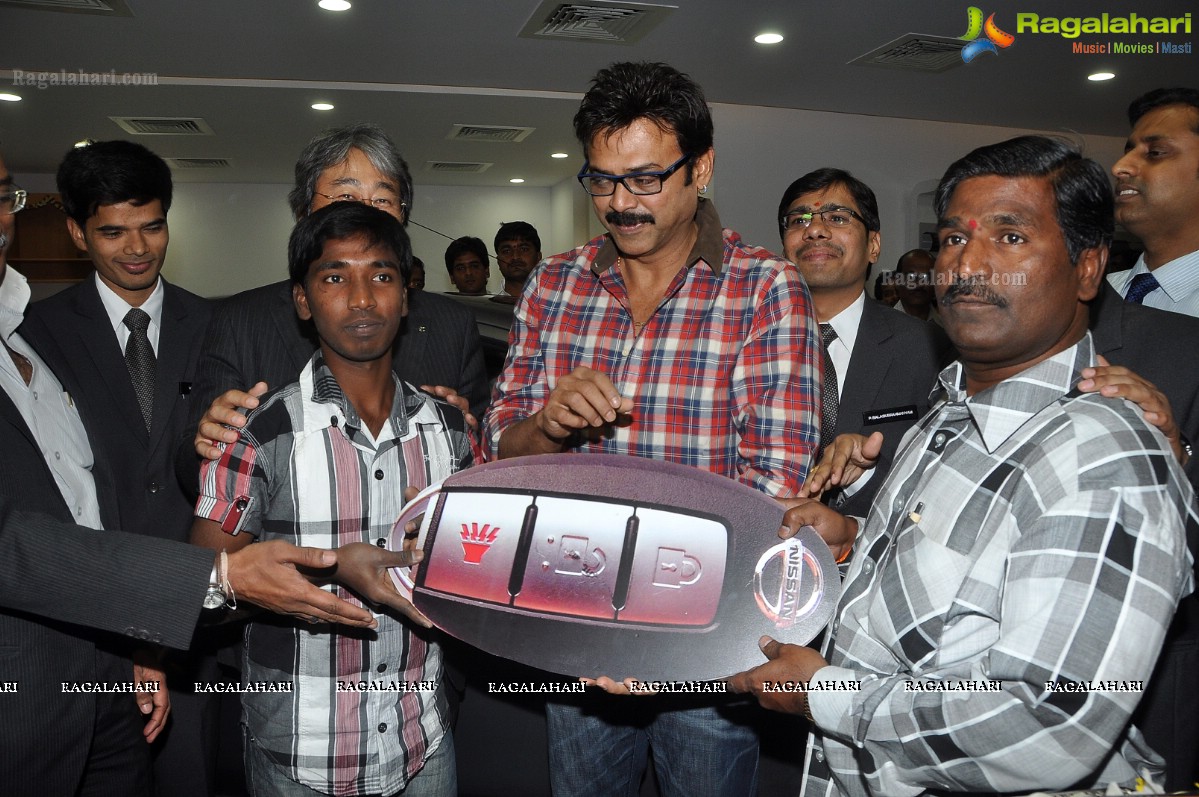 Venkatesh launches Lakshmi Nissan, Hyderabad