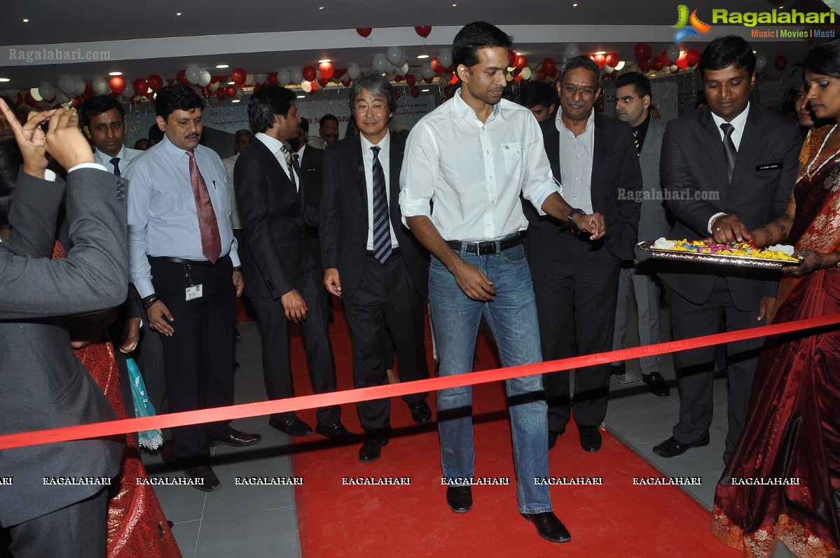 Venkatesh launches Lakshmi Nissan, Hyderabad