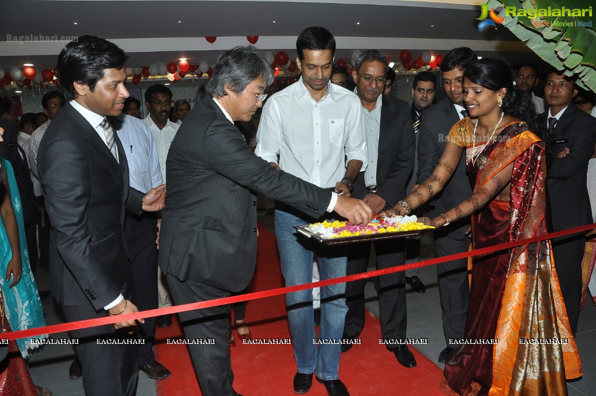 Venkatesh launches Lakshmi Nissan, Hyderabad