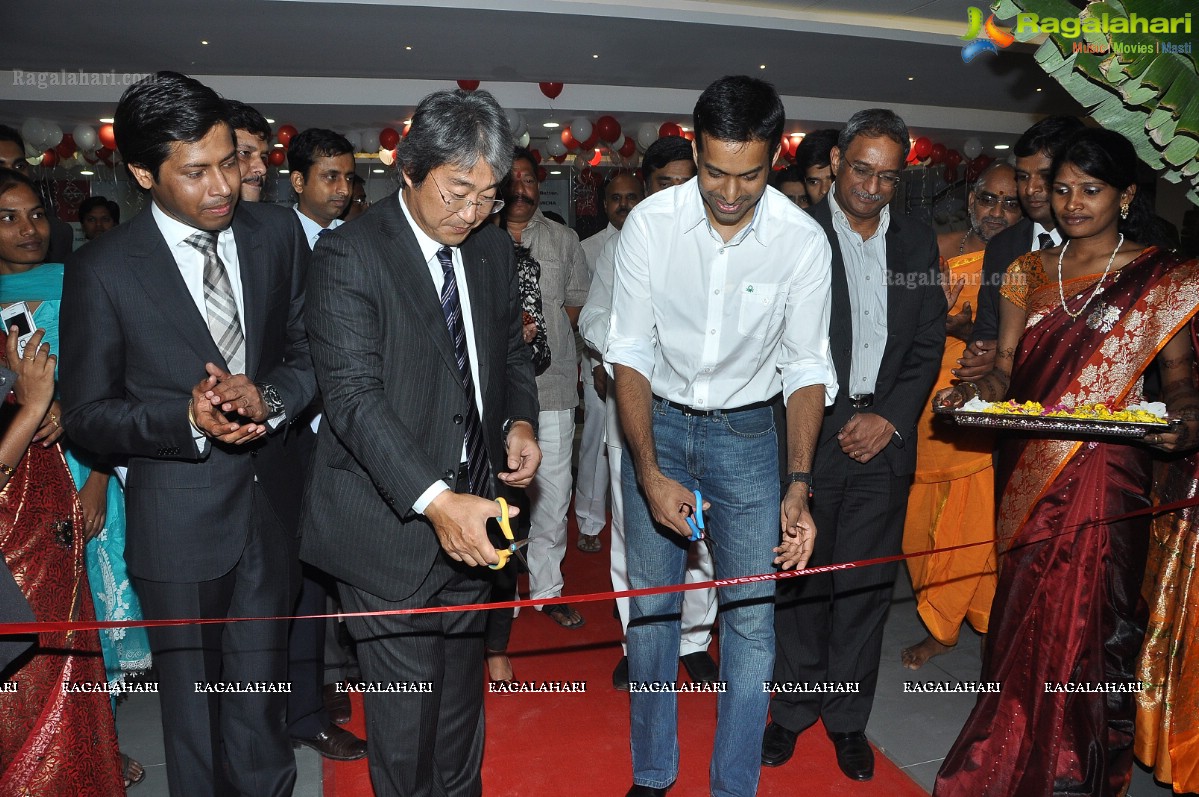 Venkatesh launches Lakshmi Nissan, Hyderabad