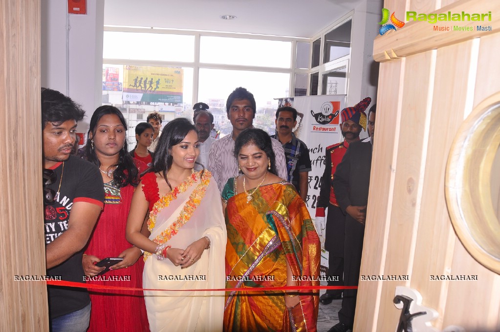 Madhavilatha Launches Kadai Restaurant, Hyderabad