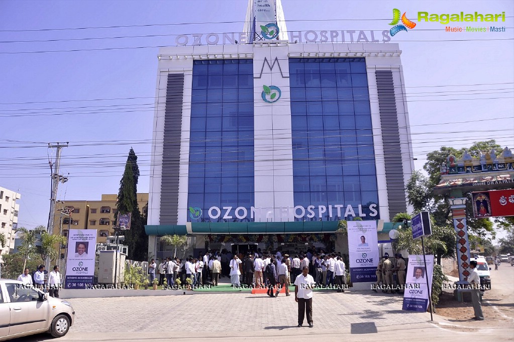 Jana Reddy launches Ozone Hospitals, Kothapet, Hyderabad