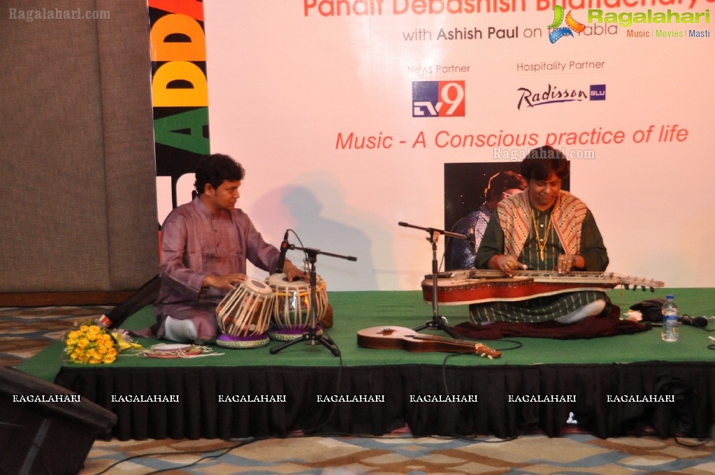 C6 Adda with Grammy Nominee Debashish Bhattacharya, Hyderabad