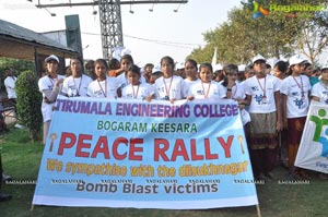 Hyderabad Bomb Blast Peace Rally