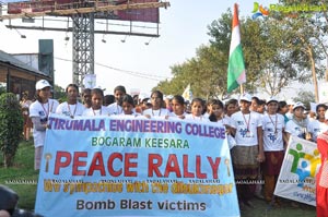 Hyderabad Bomb Blast Peace Rally