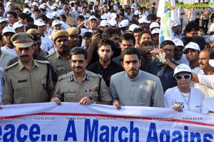 Hyderabad Bomb Blast Peace Rally