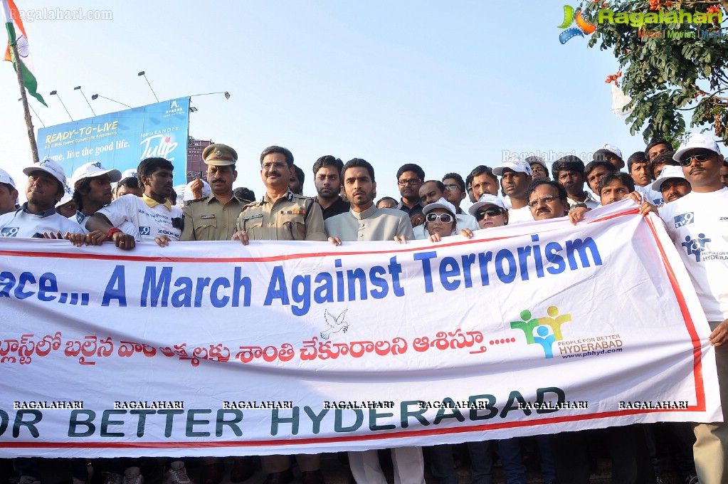 A March against Terrorism, Hyderabad