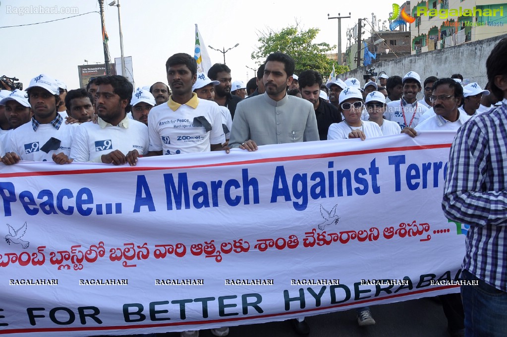 A March against Terrorism, Hyderabad