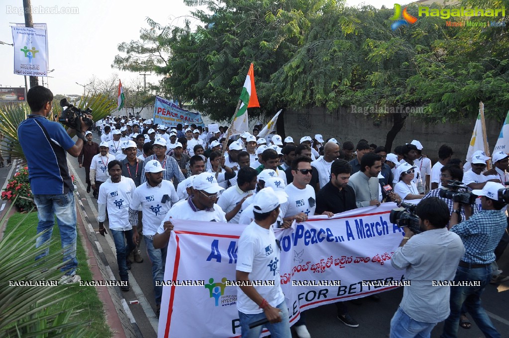 A March against Terrorism, Hyderabad