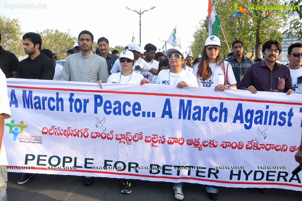 A March against Terrorism, Hyderabad