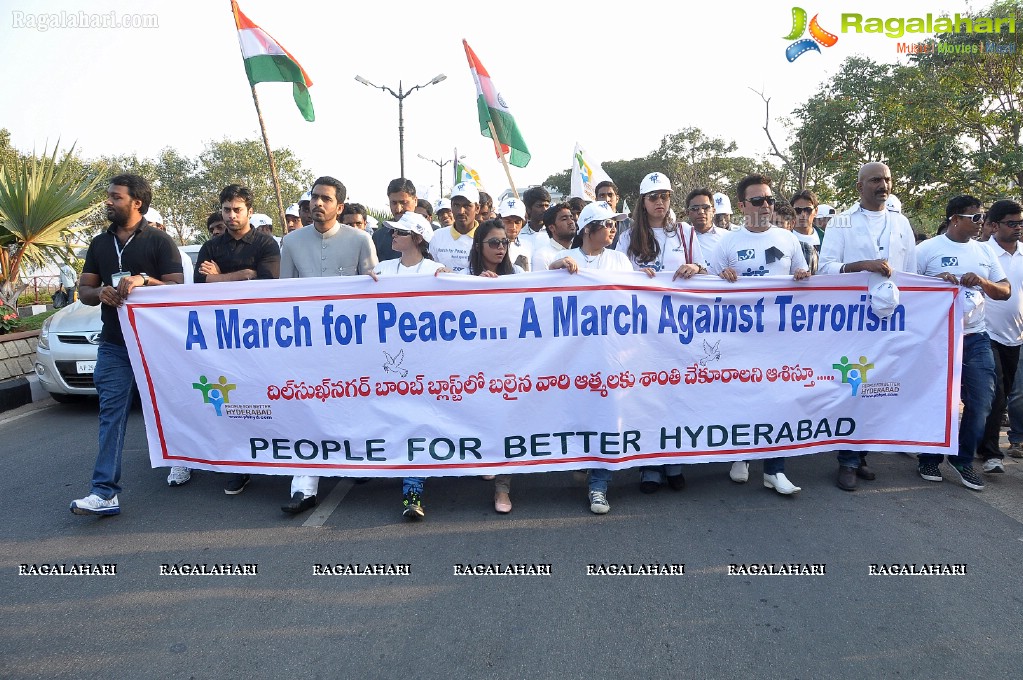 A March against Terrorism, Hyderabad