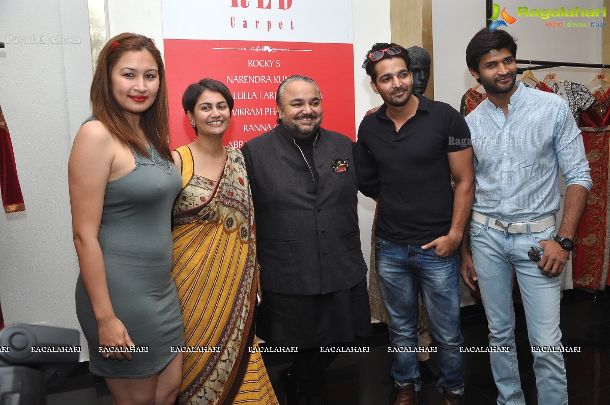 JJ Valaya unveils Azrak at Red Carpet, Hyderabad