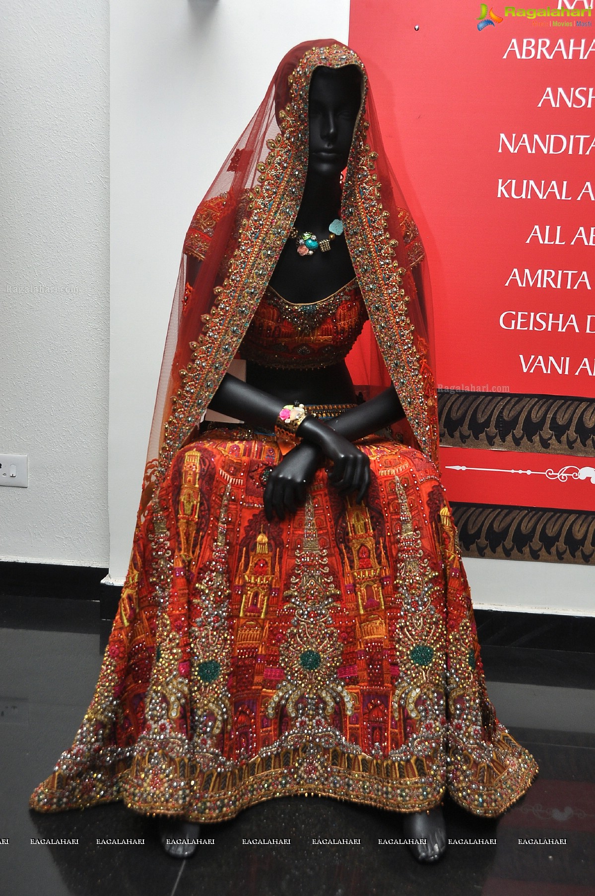 JJ Valaya unveils Azrak at Red Carpet, Hyderabad