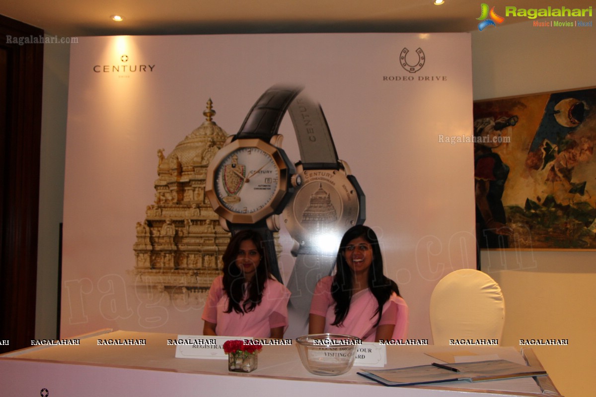 Rodeo Drive Luxury Products launches World's First Single Sapphire Lord Venkateshwara Wristwatch