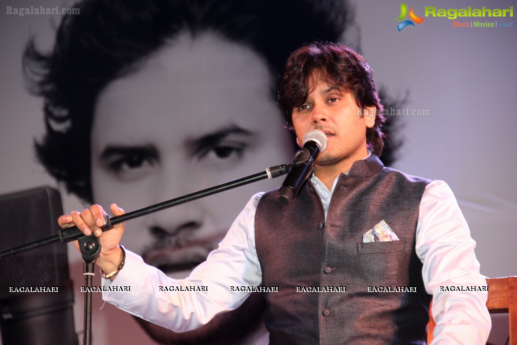 Seagram's Royal Stag Mega Music MTV Unplugged by Javed Ali, Hyderabad