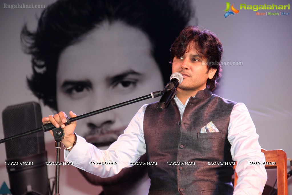 Seagram's Royal Stag Mega Music MTV Unplugged by Javed Ali, Hyderabad