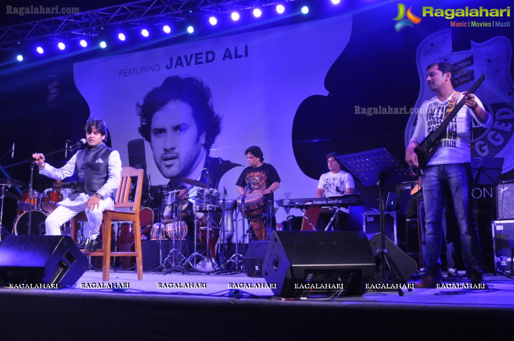 Seagram's Royal Stag Mega Music MTV Unplugged by Javed Ali, Hyderabad