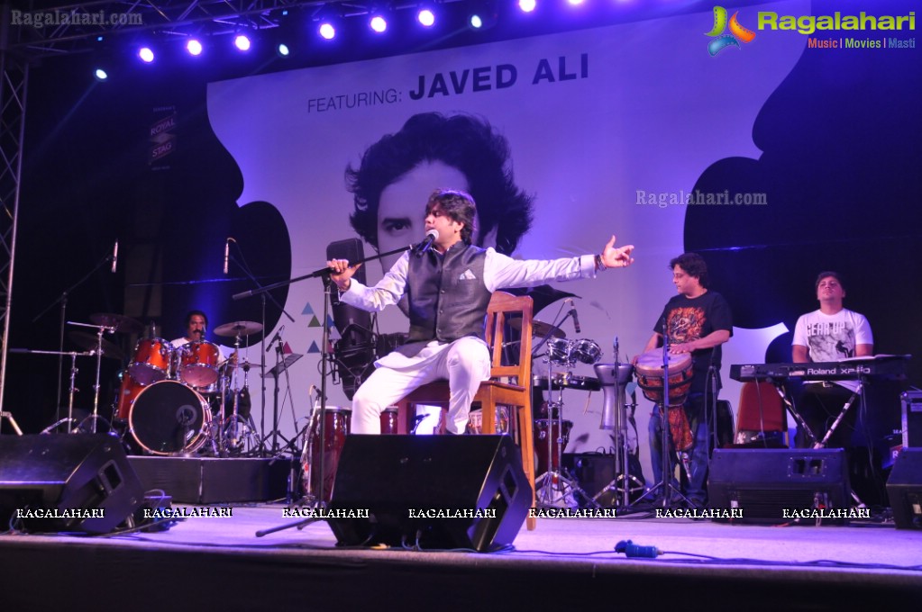 Seagram's Royal Stag Mega Music MTV Unplugged by Javed Ali, Hyderabad
