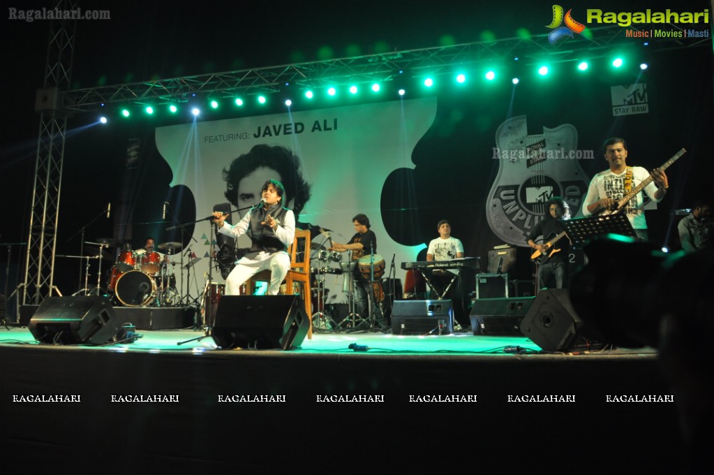 Seagram's Royal Stag Mega Music MTV Unplugged by Javed Ali, Hyderabad