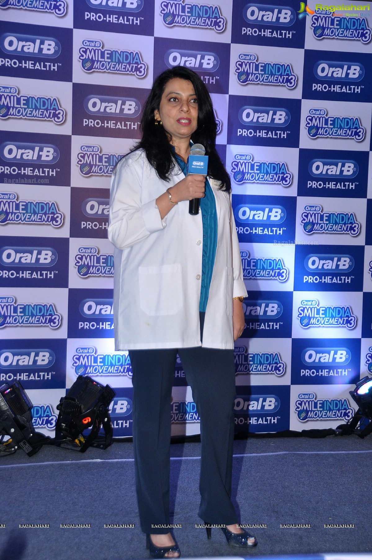 Smile Officers Prachi Desai and Sundeep Kishan at Oral-B Smile India Movement, Hyderabad