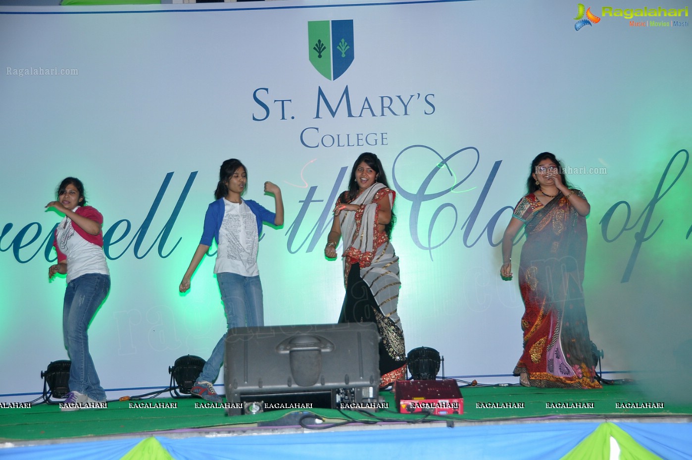 St. Mary's College 2013 Farewell Party, Yousufguda, Hyderabad