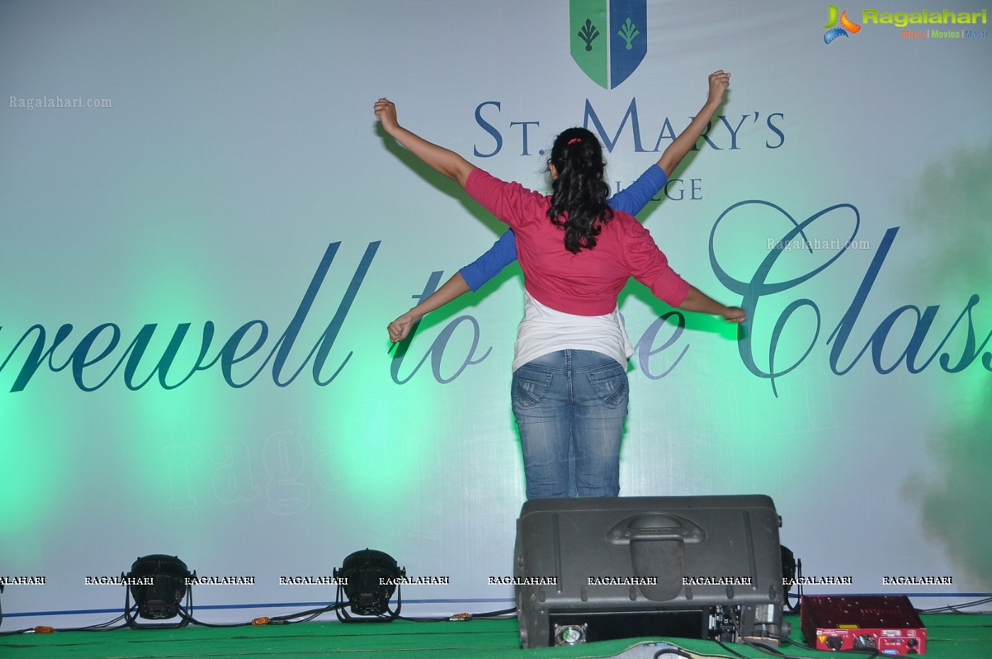 St. Mary's College 2013 Farewell Party, Yousufguda, Hyderabad