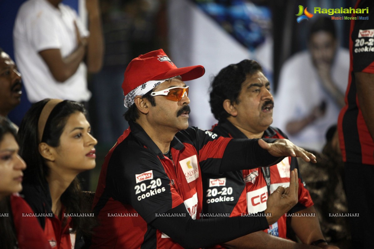 CCL 3: Telugu Warriors Vs Bengal Tigers Match (Set 3)