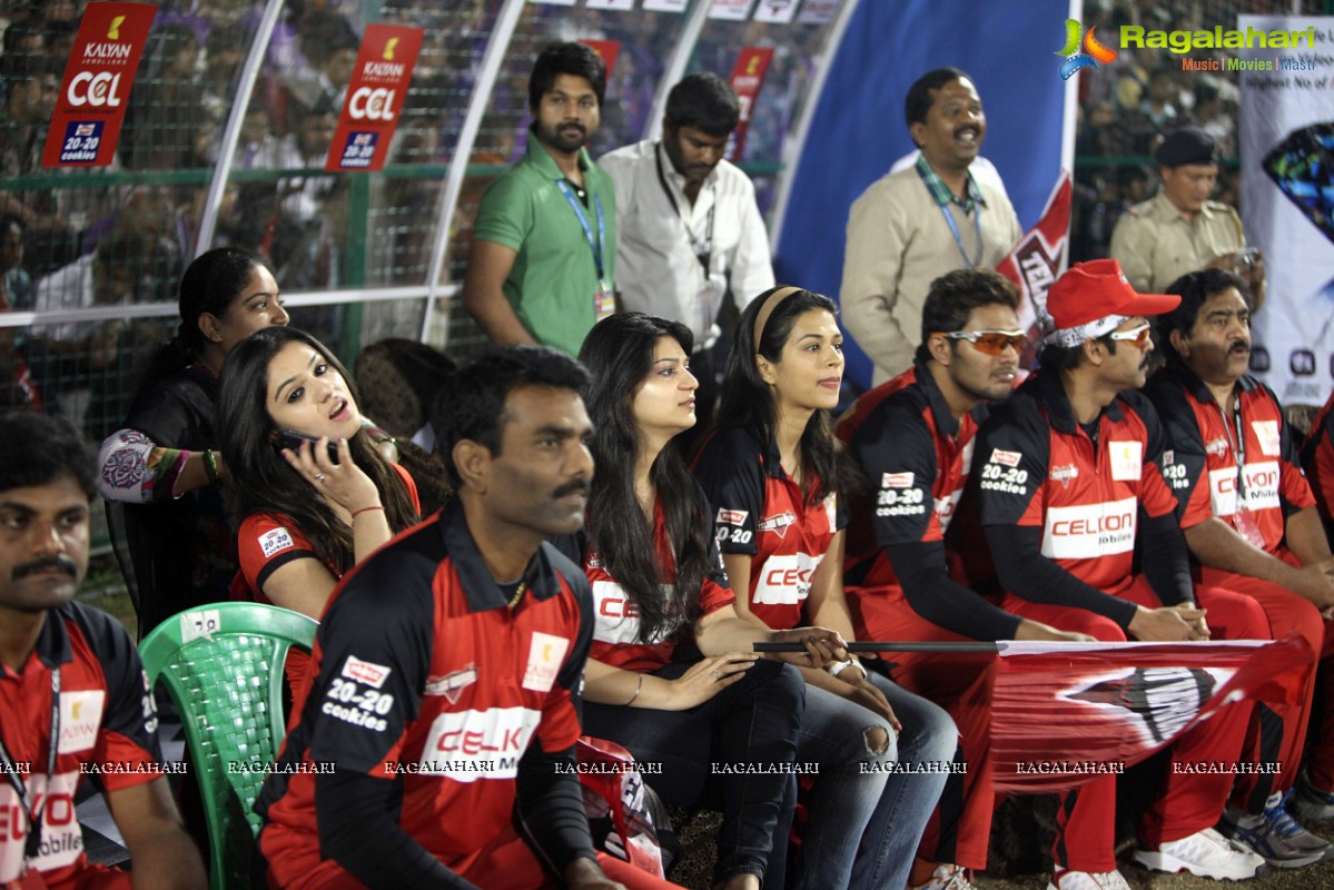 CCL 3: Telugu Warriors Vs Bengal Tigers Match (Set 3)